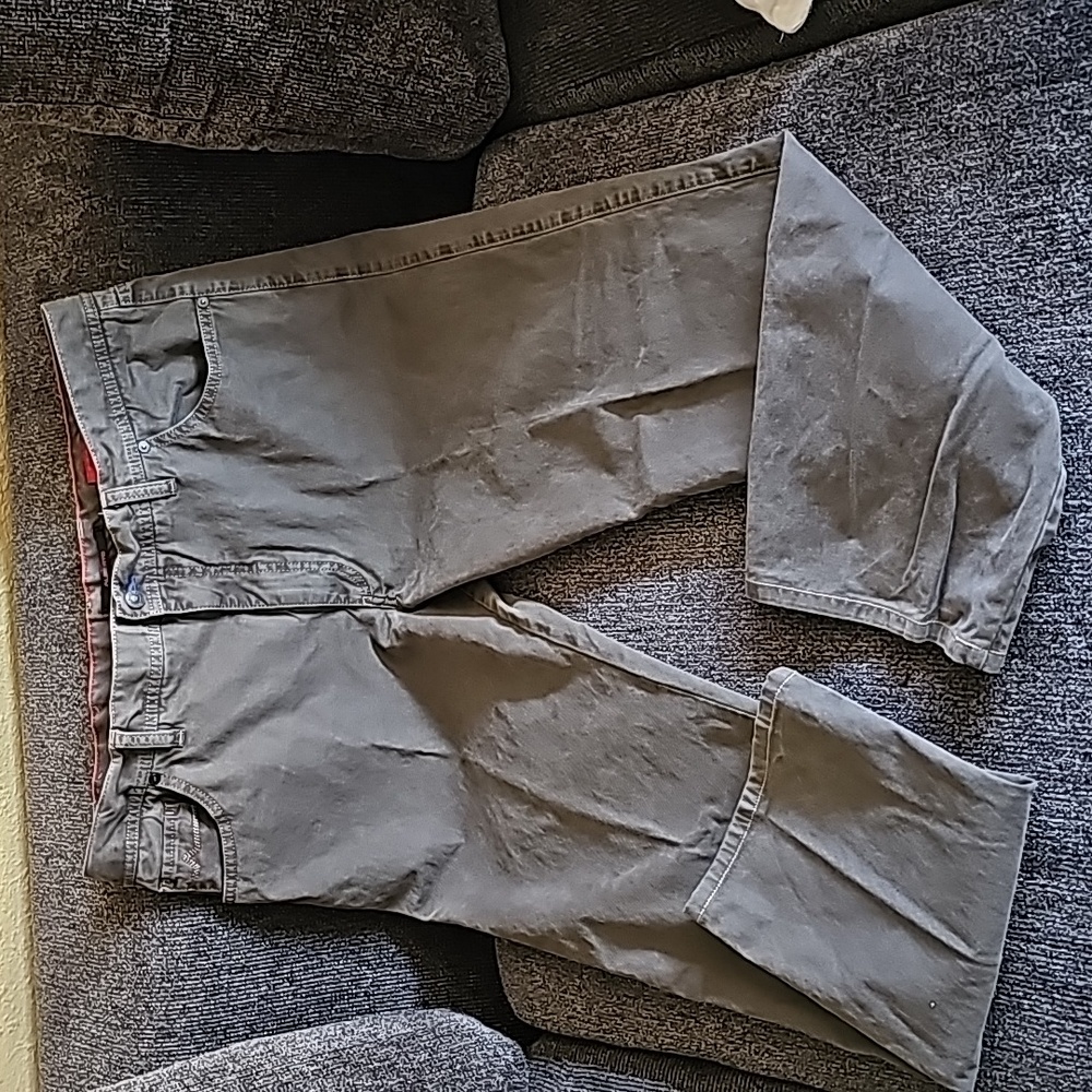 Alberto Stone Vintage Twill 40 36 Medium Brown Jeans